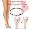 Magnetic Therapy Anklet Beads Hematite Stone Health Slimming Anklet Jewelry