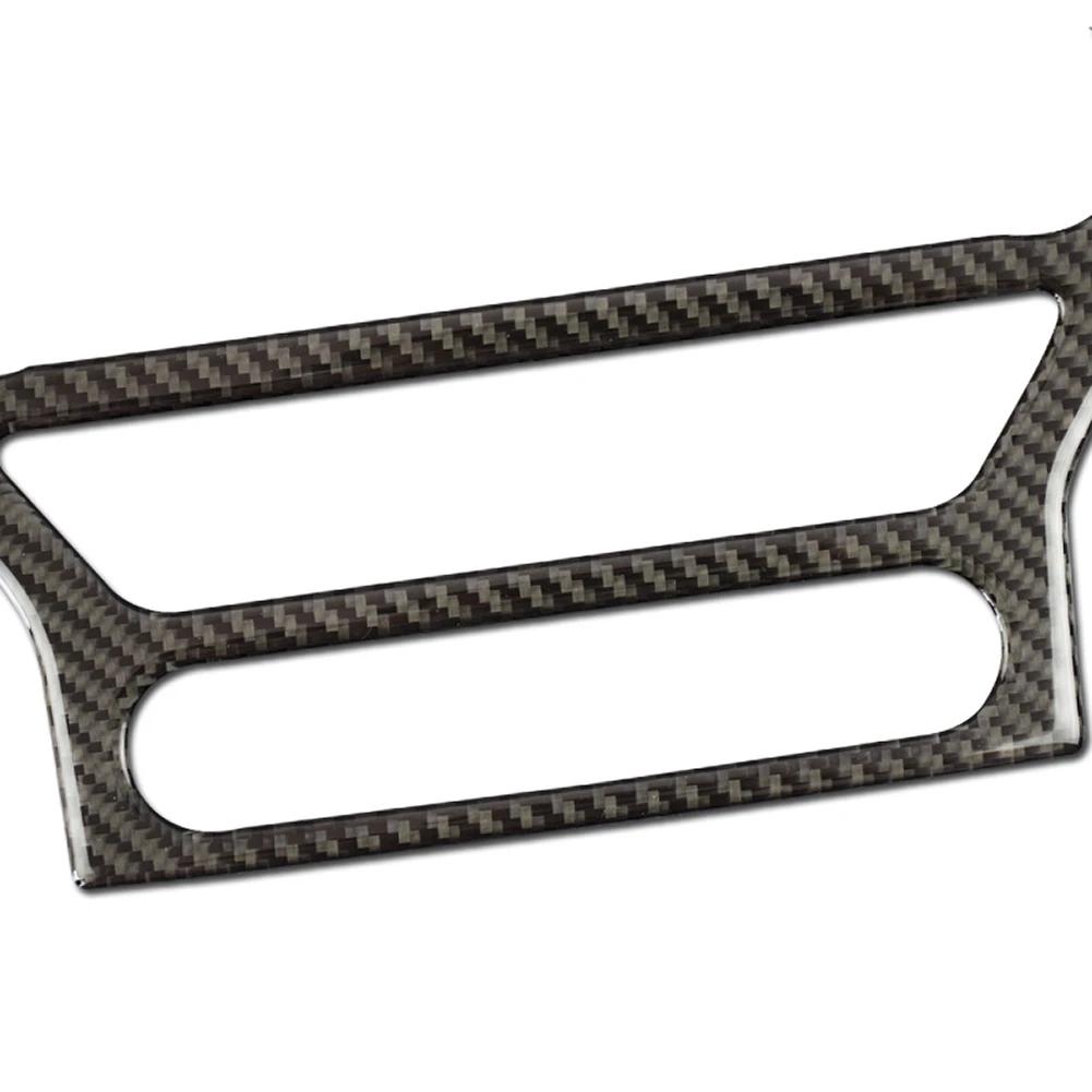 Углеродное волокно мультимедийная консоль крышка наклейка панель отделка украшение для Ford Mustang 2015 2016 2017 2018 автомобиль