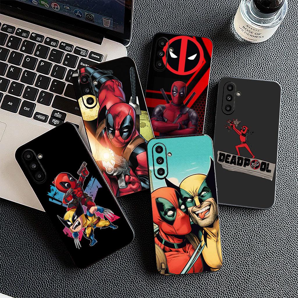 Dead Pool Deadpool Marvel Casing Phone Cover for Xiaomi Poco C75 C65 C71 C85 X7 X6 X5 M6 M7 F7 F8 Ultra F6 Pro Soft Case