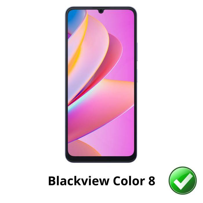 Защитная пленка для Blackview Color 8 [Упаковка 2 шт.] Защитная пластиковая пленка Сверхтонкая Phonillico®