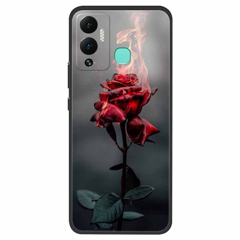 Для Infinix Hot 12 Play NFC Чехол X6816D Ударопрочный Силиконовый Мягкий TPU Чехол для Телефона для Infinix hot12 play NFC Чехол Бампер Funda
