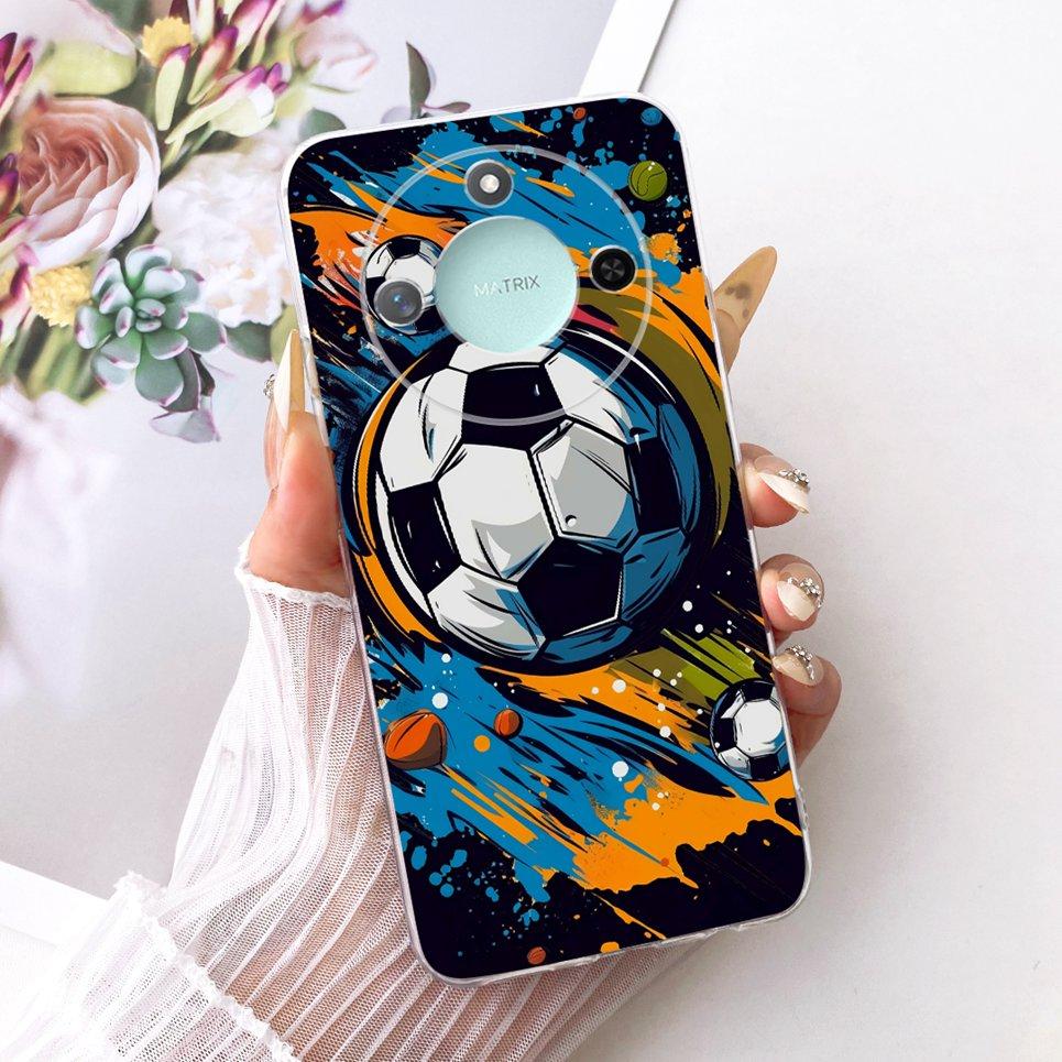 Чехол для смартфона Honor X9C Smart Honor X60 с рисунком Китайский дракон Милый кот Мультяшный дракон Мягкая прозрачная силиконовая задняя крышка