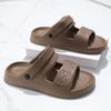 Летние мужские сандалии Новые нескользящие уличные сандалии Удобные мягкие домашние тапочки