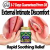 Крем для снятия зуда на растительной основе 30 г, Успокаивающий и смягчающий для чувствительной интимной зоны, Бережный уход