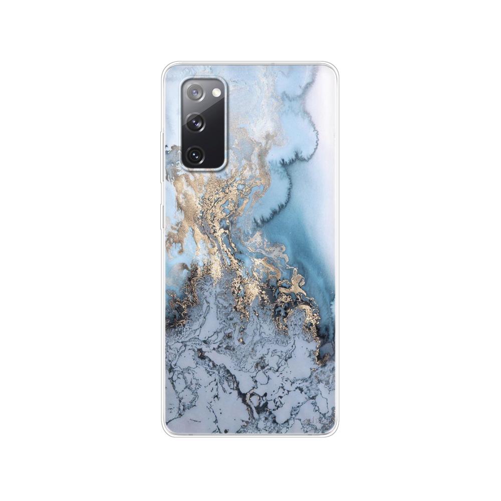 Чехол для Samsung Galaxy S20 FE 6,5 "Мягкий силиконовый чехол из ТПУ на заднюю панель телефона для Samsung S20 fe, бампер GalaxyS20 FE S20FE, принципиально чехол