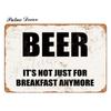 Mfoever Tin Decor Funny Beer Tin Sign Plaque Metal Plate Vintage Iron Poster Wall Art Painting for Pub Club Man Cave Bar Decoration