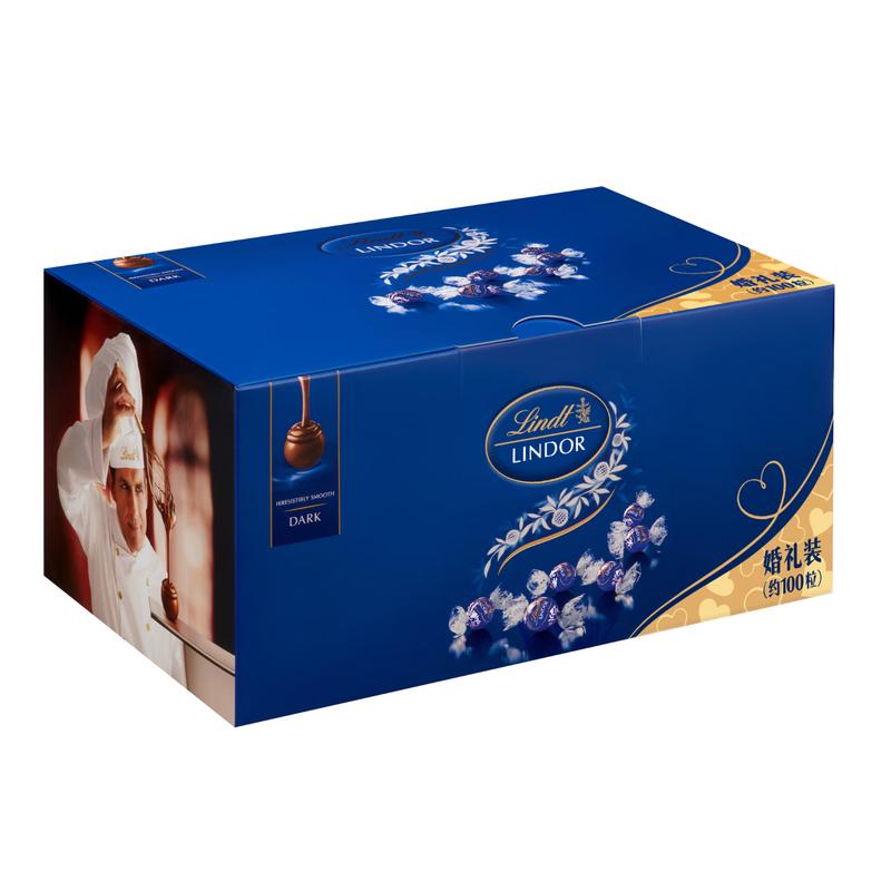 Шоколад Lindt Lindor с мягкой начинкой Свадебная упаковка 1,25 кг