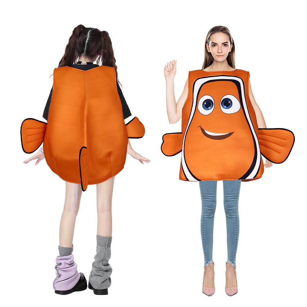 Finding Nemo Character Costume With Polyester Material For Cosplay And Parties