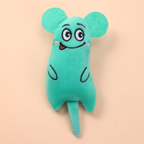Catnip Toy Pet Bite Mouse Shape Cute Facial Expression Lightweight Party Gifts Dog Squeaky