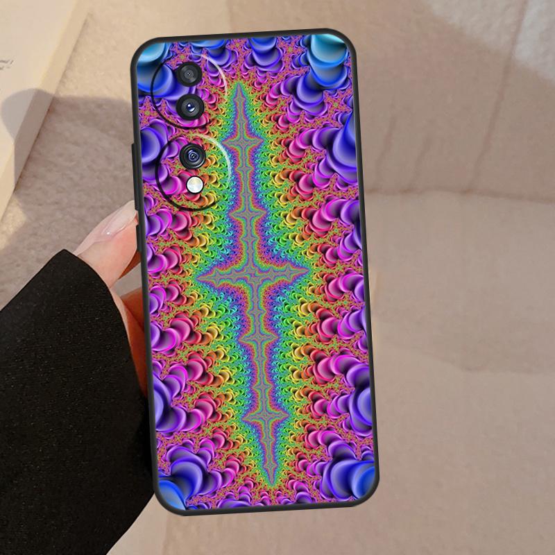 Vintage Ornament For Honor 90 70 50 Lite Magic 5 Pro 8X 9X Phone Case For Honor X8a X9a X7a X6a X9 X7 X8 X9b