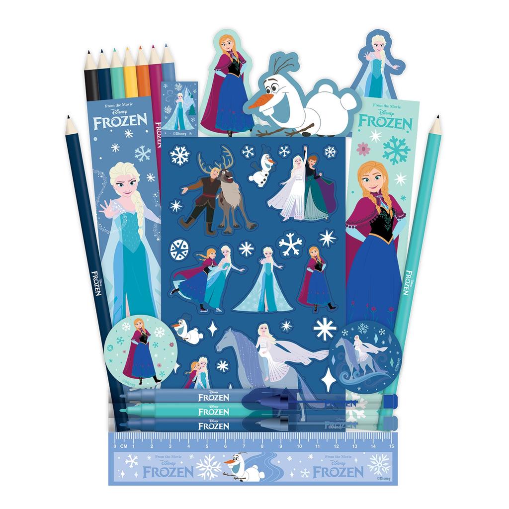 frozen Advent Stationery Set