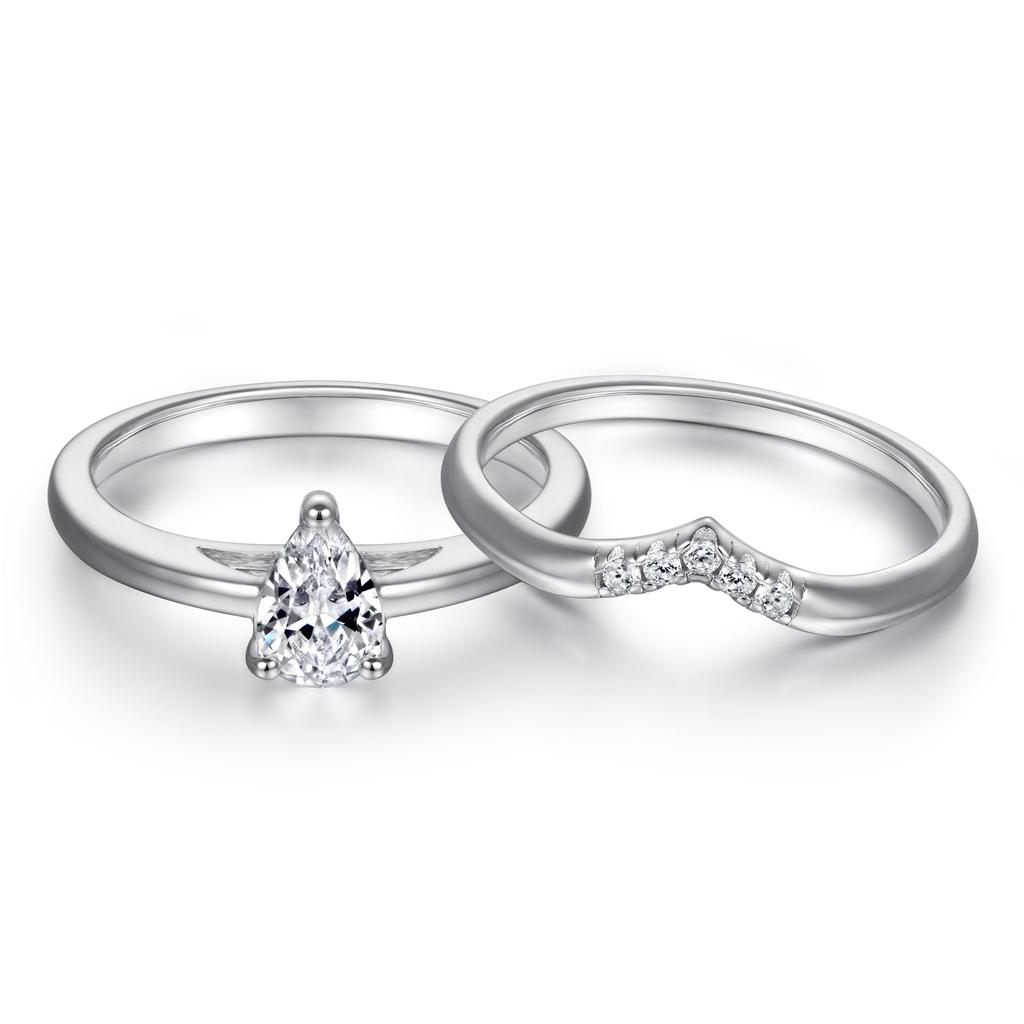 Классическое кольцо Lindon из стерлингового серебра 925 пробы с цирконом, женские украшения, свадебное обещание, подарок для вечеринки