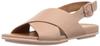 Сандалии GRACIE LEATHER CRISCROSS SANDALS бежевый см [Fit Flop] С РЕМЕШКОМ НА ЗАДНЕМ ремне женские 22,0 см~22,5
