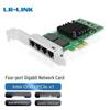 LR-LINK LREC9724PT PCI-Ex4 Quad-Port Gigabit Ethernet Network Card