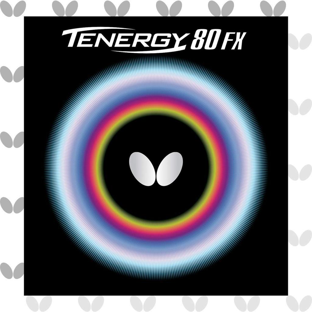 Накладка Butterfly для настольного тенниса Tenergy 80FX 05940 черная толстая