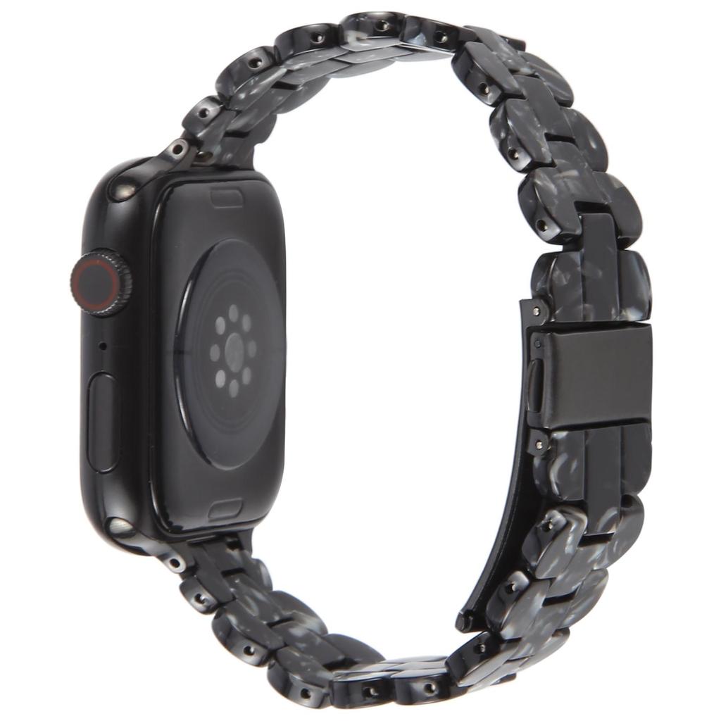 12мм ремешок из смолы для Apple Watch Series 10 9 8 7 SE 6 5 4 3 2 1 42мм 41мм 40мм 38мм Замена тонкого браслета