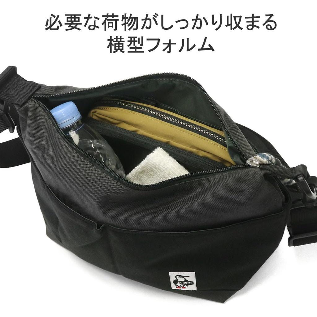 Сумка Collect Плечевая Пот Нейлон [Chums] Мужская Черный/Уголь