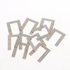 Solar Panel Cable Securing Clamp 10/30/50Pcs Stainless Steel Grounding Gasket Washer for DIY Solar System Setup