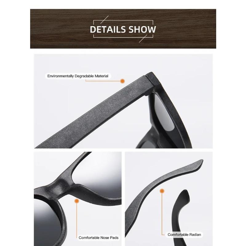 Men Women Polarized Sports Sunglasses Unisex Trendy Outdoor UV400 Riding Sun Glasses Fashion Stylish Mirrored Sunshades