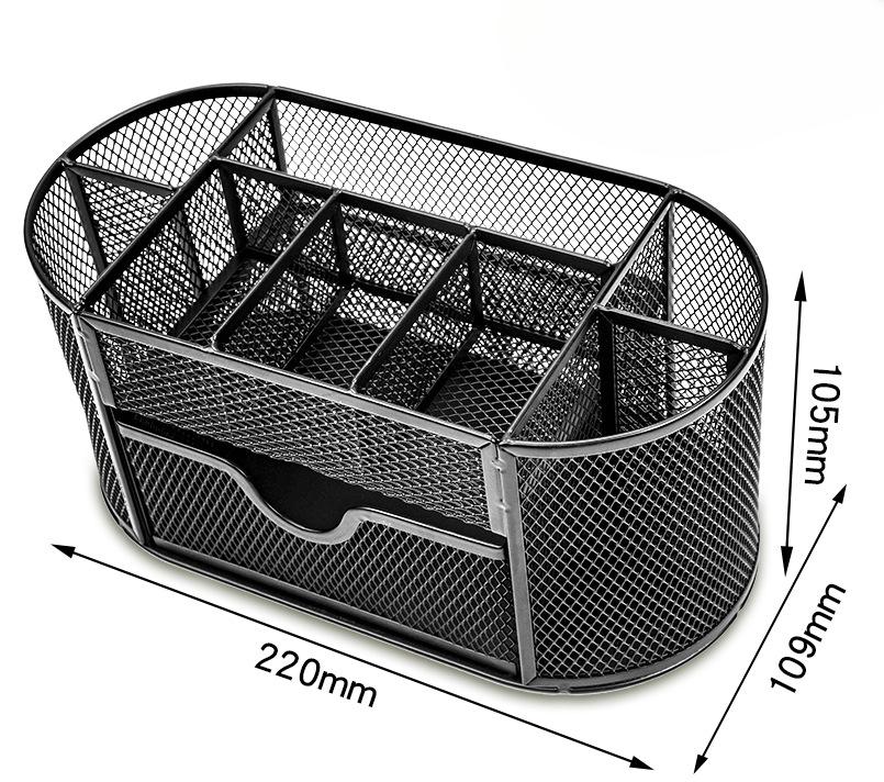 Творческий органайзер держатель для ручек комбинированная емкость металлическая сетка многофункциональный скелет настольный контейнер для ручек держатель для ручек