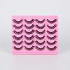 12 Pairs One-Piece False Eyelashes D Curl Natural Style for Eye Makeup