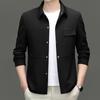 Новая тонкая рубашка куртка выпуск маленькая вафельная повседневная мужская куртка