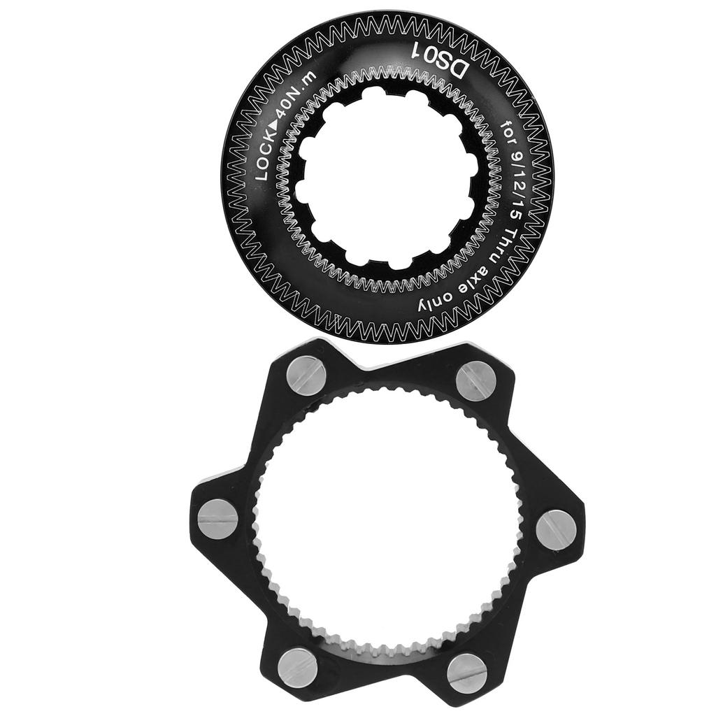 Brake Center Lock Bike 6 s Disc Rotor Adapter Set Aluminium Alloy Accessory