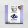 Белое серицитовое косметическое мыло с ароматом черники
