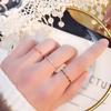 Rings for Women Titanium Steel Rose Gold Color Jewelry Men Simple Wedding Couple Tail Width 1mm Stackable Thin Circle