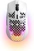 SteelSeries Aerox 3 Snow Wireless Gaming with TRUEMOVE AIR Quantum Wireless IP54 Waterproof and Dustproof Mouse, Ultra-Lightweight Sensor, 2.0
