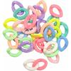 Beads - CTOP - Pastel Chain Links - 36 Pieces - Multicoloured - For Children Aged 6 and Up