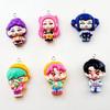 10Pcs Cartoon Resin Kpop Demon Hunters Charm Pendants Diy Earrings Necklaces Bracelet Jewelry Accessories Making Supplies