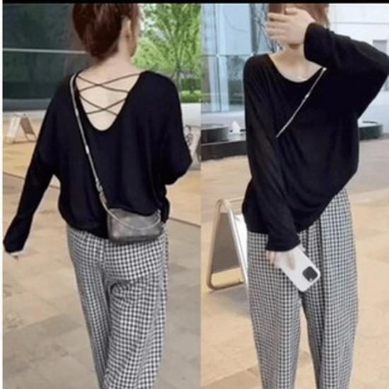 Женский базовый топ с высоким воротником, облегающий, с длинным рукавом, из модала, для осени/зимы, в западном стиле