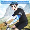 1 пара охлаждающих нарукавников для мужчин и женщин, спортивные рукава с защитой от ультрафиолета для бега, езды на велосипеде, баскетбола, футбола, волейбола
