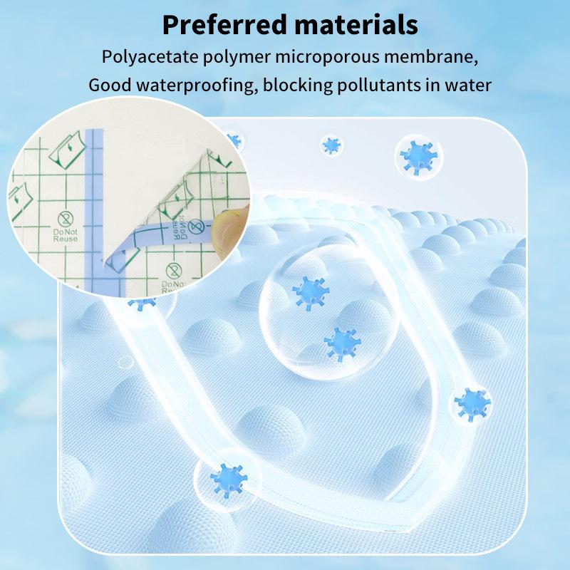 Медицинская прозрачная повязка на рану, водонепроницаемый лейкопластырь, фиксирующая лента, пленка для татуировки, защитная накладка для интимных частей тела