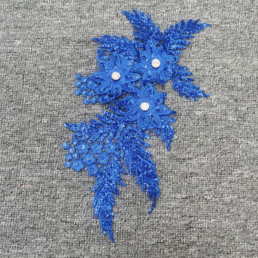 Color Polyester Light Water Soluble Lace Phoenix Gold Powder Sequins Decal Diy Clothing Accessories