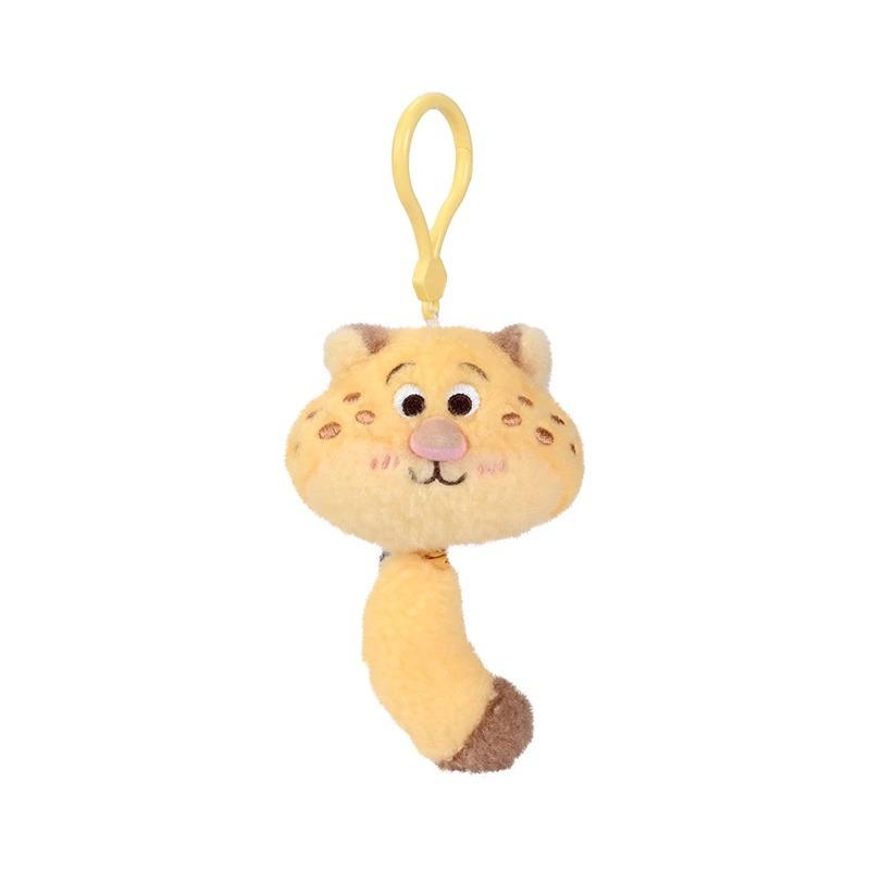 Zootopia Judy Hopps Nick Wilde Clawhauser Plush Keychain Cute Bag Charm Pendant