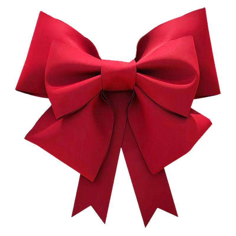 Рождественский DIY бант ручной работы, набор бантов для разных сцен, простая установка, материал, рождественский новогодний DIY декор