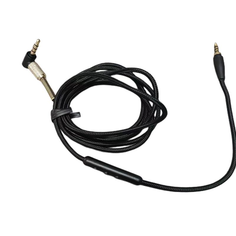 Высококачественный аудиокабель Для гарнитуры Sennheiser Urbanite Штекер 3,5 мм на 2,5 мм с микрофоном плетеный провод