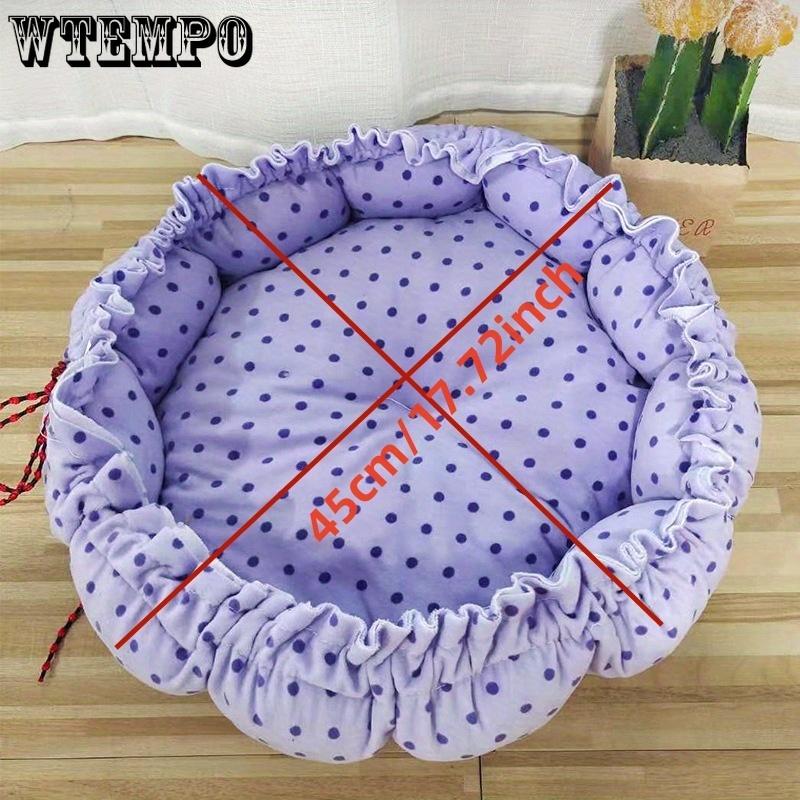 Кровать для питомца, кошачий домик, коврик для собачьей будки, средний и большой, гнездо для собак, коврик для гнезда из тыквы, гнездо двойного назначения, плюшевый дракон, кошачье гнездо