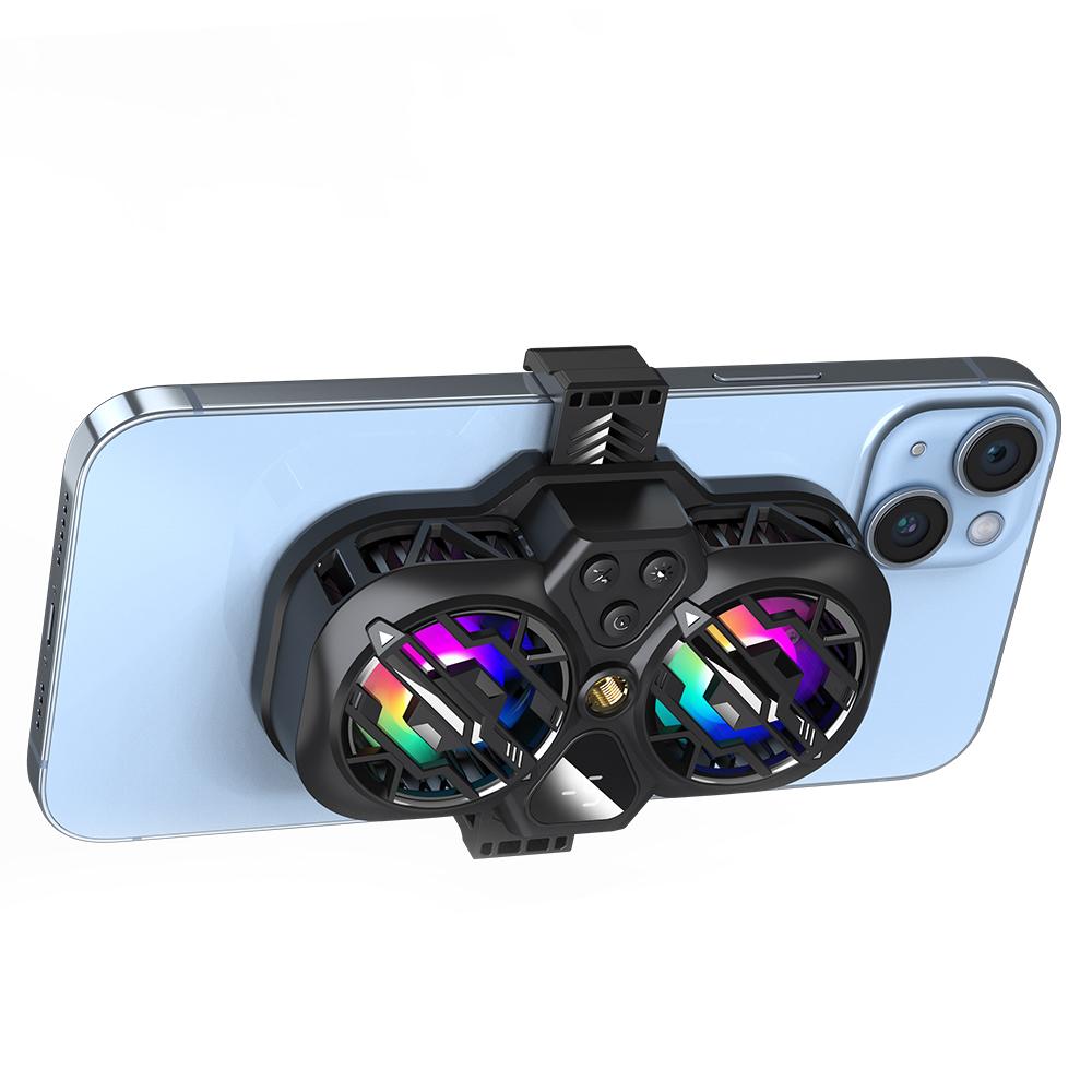Двухъядерный вентилятор охлаждения K11 Semiconductor для смартфона с подсветкой RGB