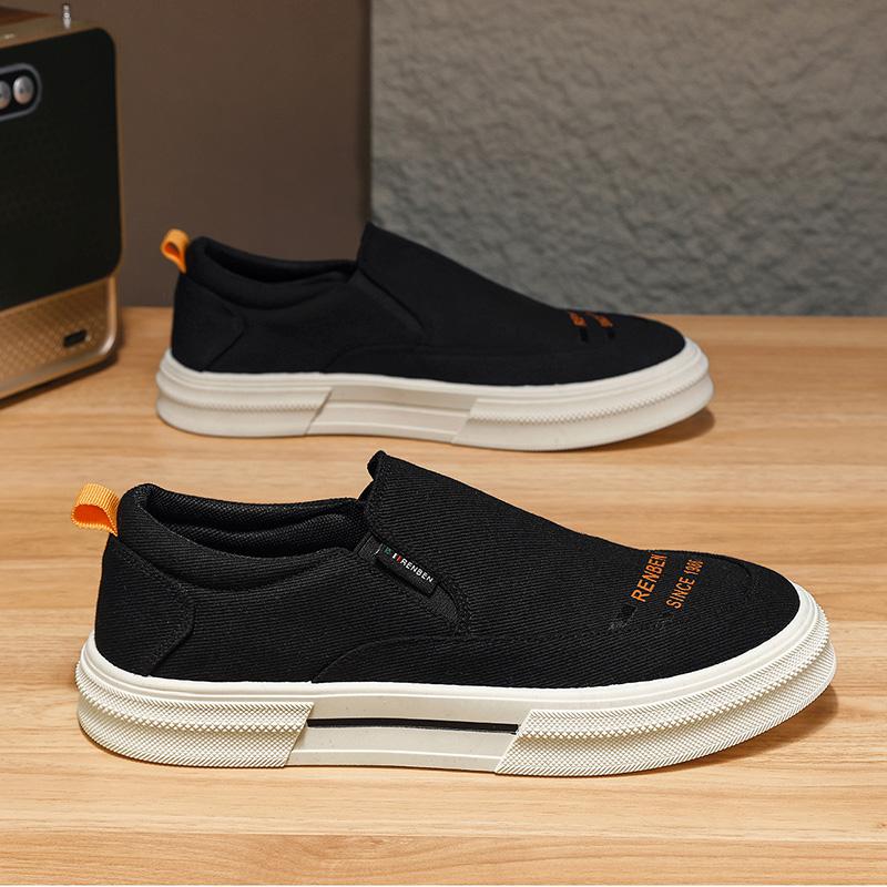 Мода 2025 Лето Мужские Дышащие Повседневные Холщовые Туфли Комфортные Слипоны Лоферы Мягкие Пенни для Мужчин Легкие Туфли для Вождения Лодочные Туфли Лоферы