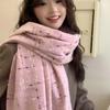 Windproof Winter Cashmere Scarf Korean Style Women Plaid Shawl Fashion Wool Tassel Scarf  Female