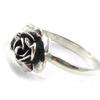 'Romantic Rose' Silver Ring