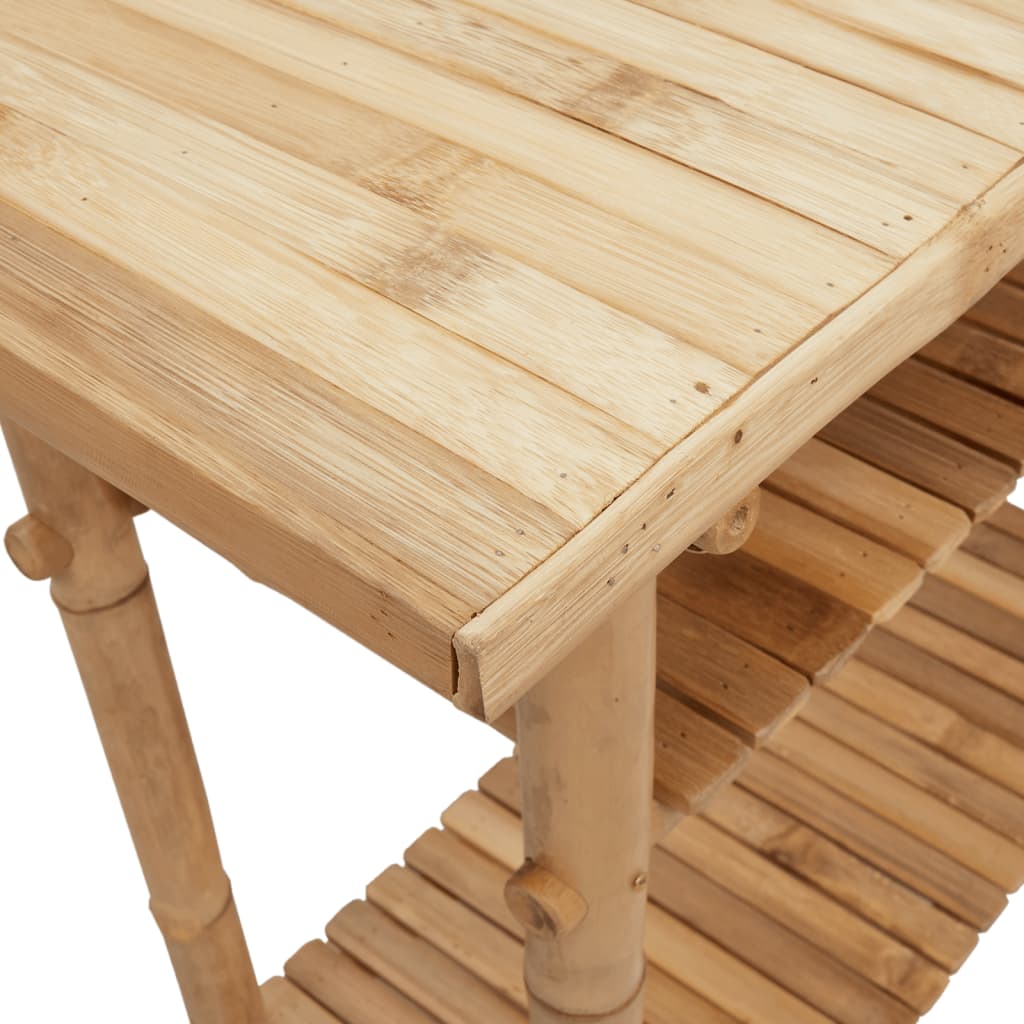 Console Table 90 x 37 x 75 cm Bamboo