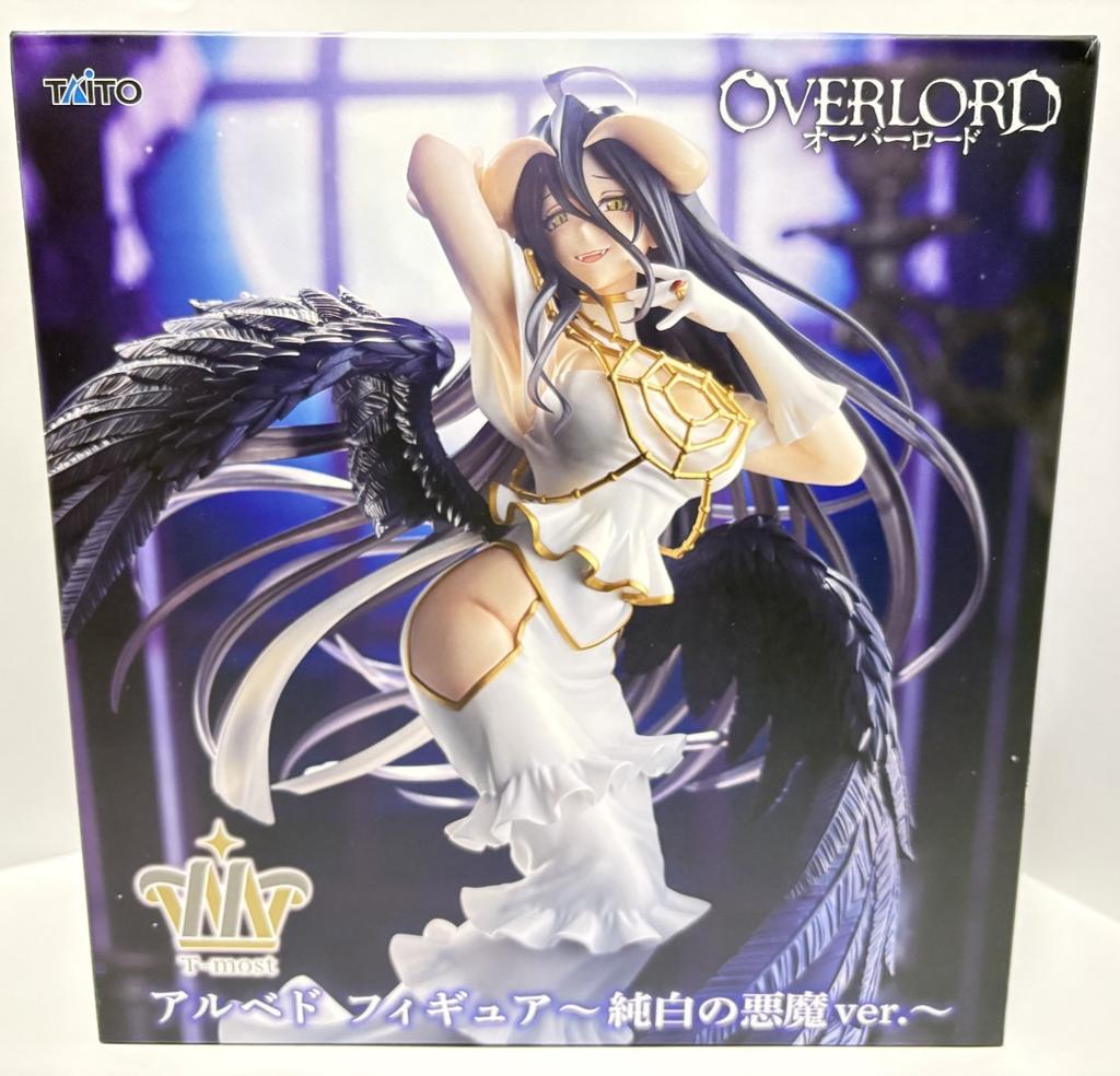 Overlord Albedo T-most Taito Anime Figure Pure White Demon 25cm(9.8in) Japan