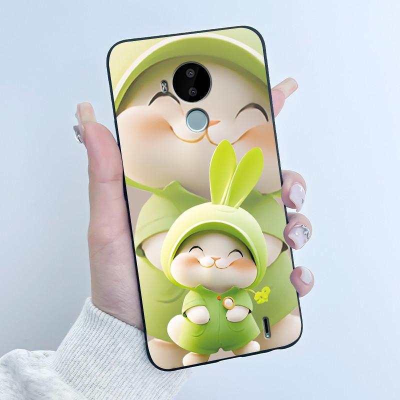 Luxury Cute Cool Boys Girls Case For Nokia C30 Case C20 C10 Silicone Shockproof Bumper Cover for Nokia C20 C 30 C 20 Slim Fundas