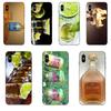 Чехол для мобильного телефона, черный корпус из ТПУ для Apple iPhone 11 X XS Max XR Pro Max 4 4S 5 5S SE 6 6S 7 8 Plus Tequila Liquor
