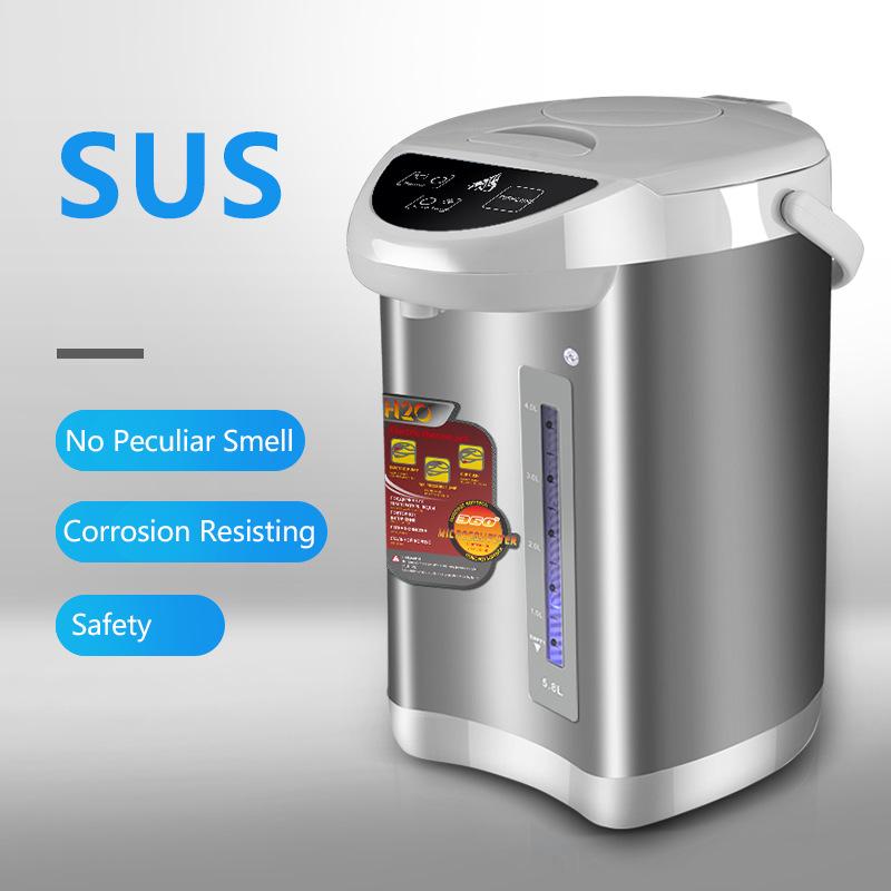 Электрический чайник TSJ 110В/220В из нержавеющей стали с бытовой изоляцией и функцией поддержания постоянной температуры