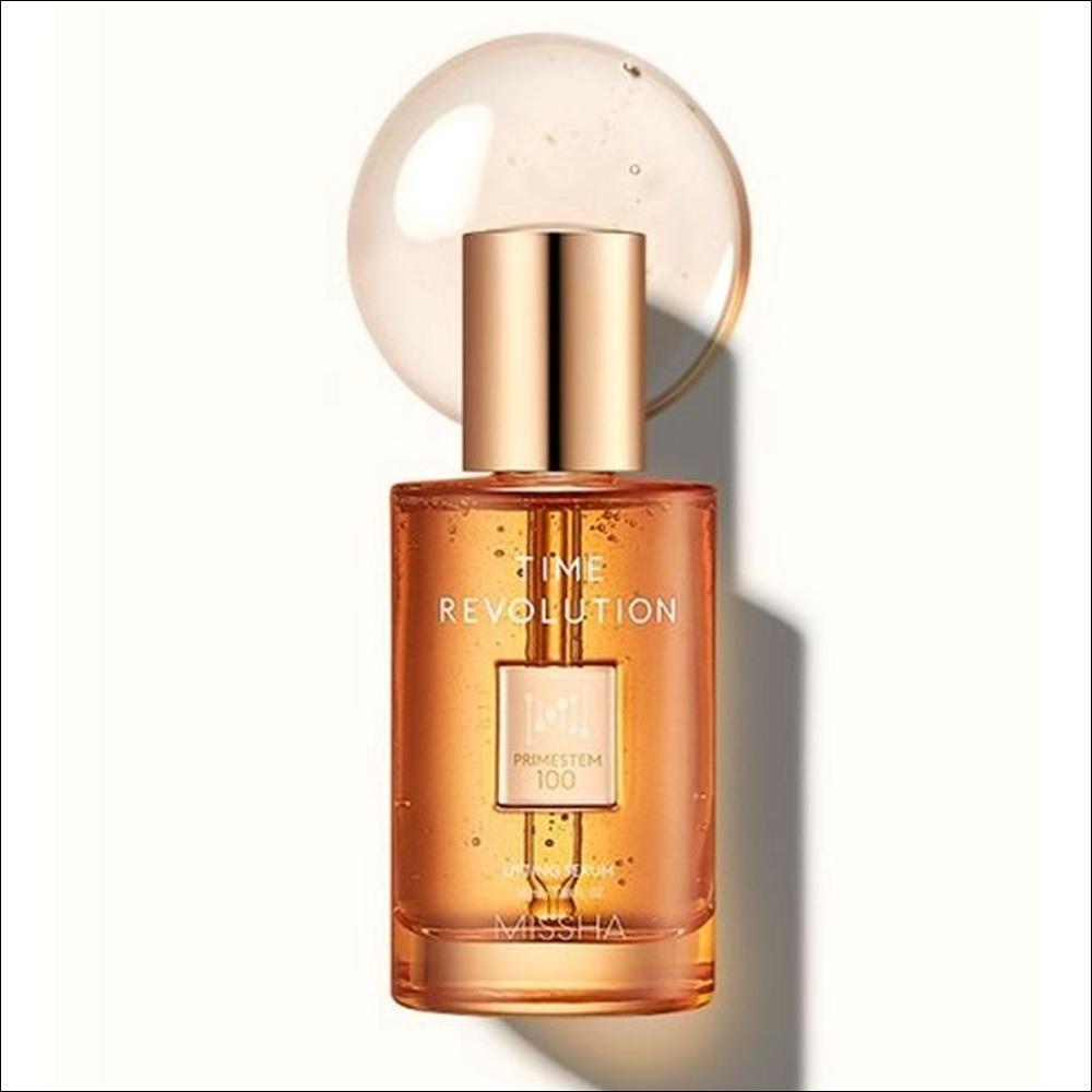 MISSHA Time Revolution Prime Stem 100 Лифтинг-сыворотка - Интенсивная упругость и контуринг лица, 50 мл | K-beauty от Olive's